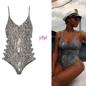 One piece acacia reversible bathing suit size S